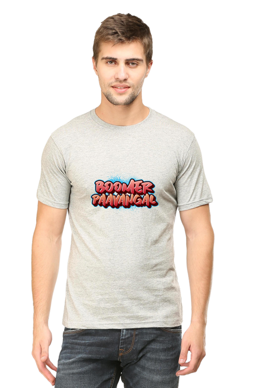 Boomer Paavangal Funny Graphics Tshirt