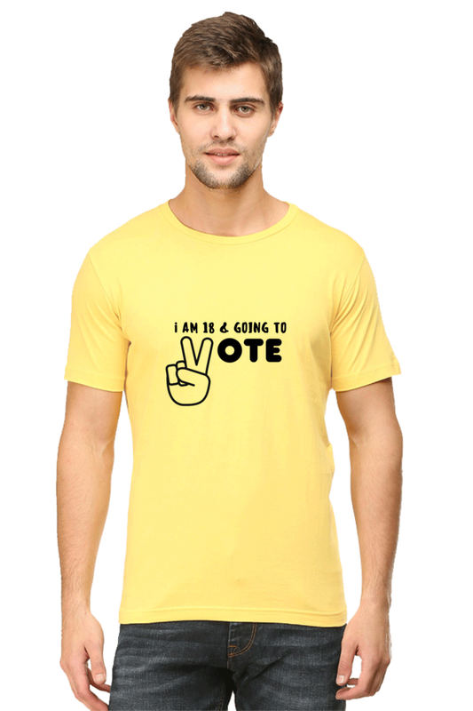 18 and Vote Graphics T shirts
